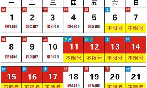 限行新规定2022最新消息_限行新规定2